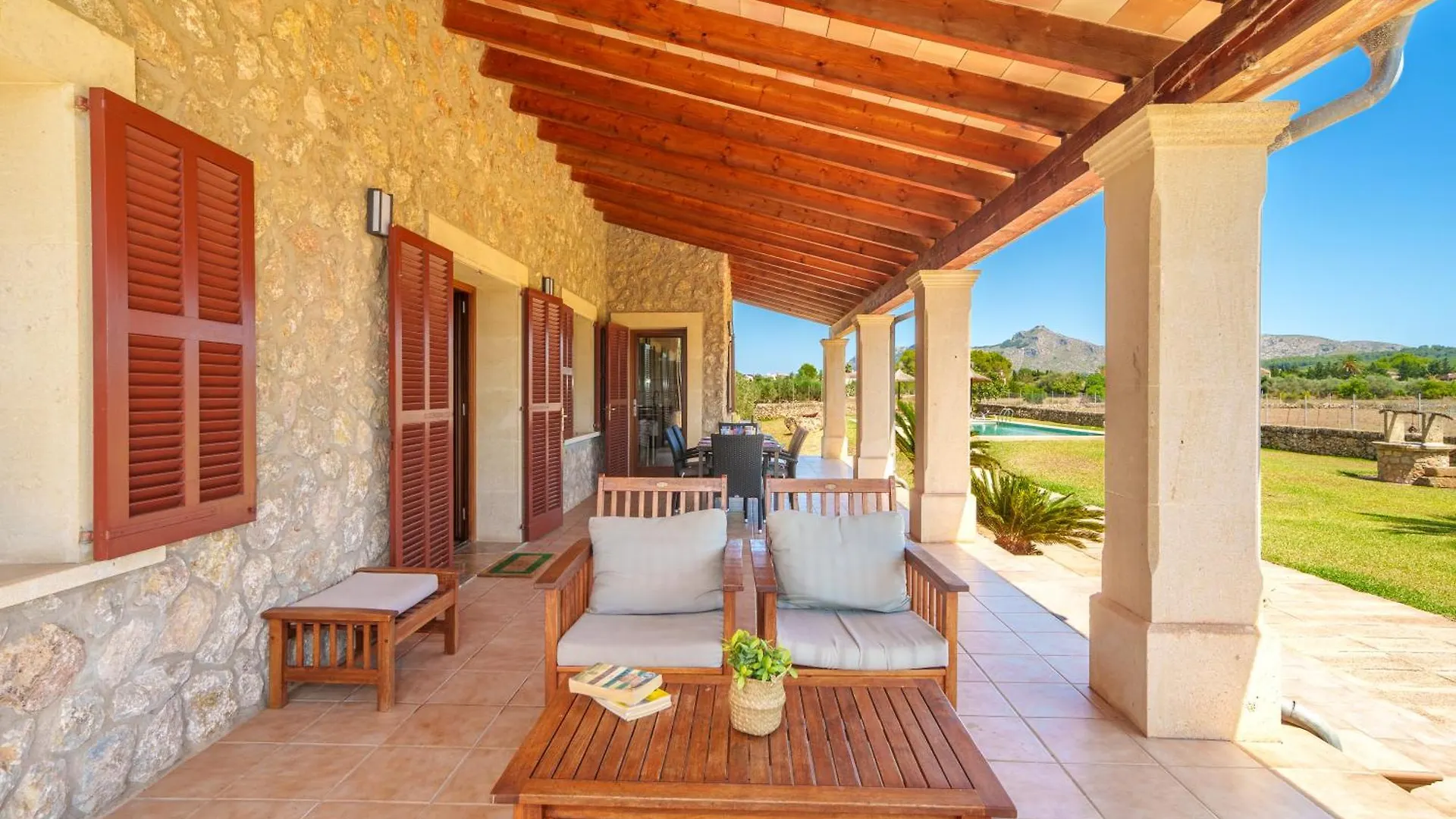 Villa Can Mosca, Garden And Swimming Pool Close To Beach 알쿠디아 스페인