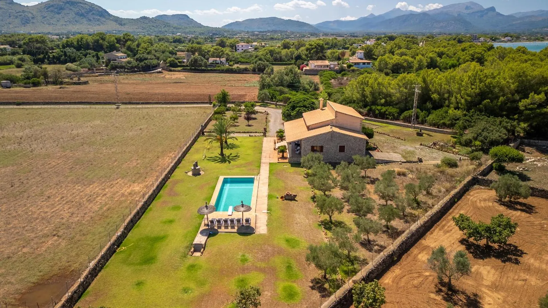 Villa Can Mosca, Garden And Swimming Pool Close To Beach 알쿠디아 0*,  스페인